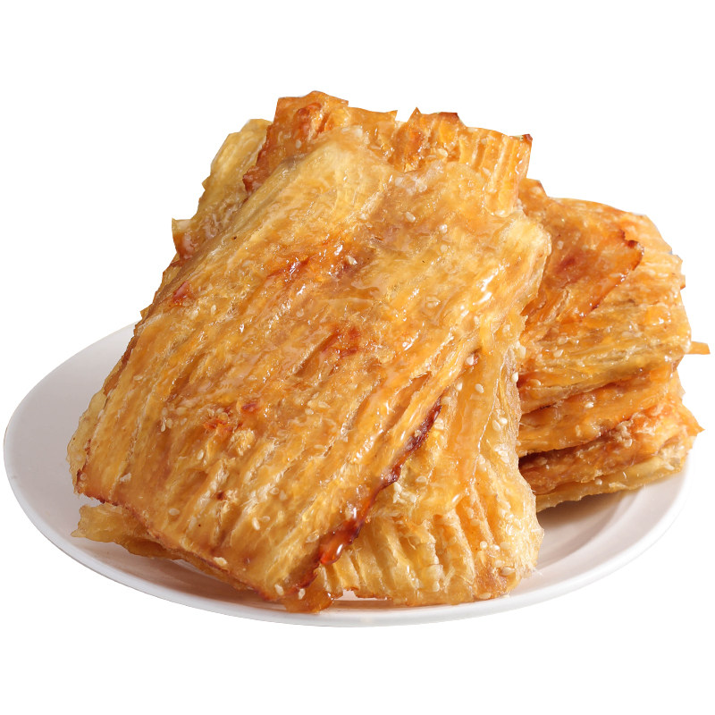 珍洋营养现烤500g烤鱼片即食海鲜
