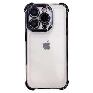 苹果17手机壳气囊防摔iphone16promax透明硅胶14新款13全包12男女15pro高级感11简约15套17promax适用14plus