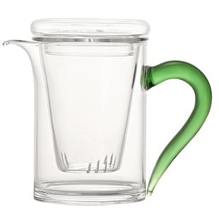 泡茶壶玻璃加厚耐高温带过滤冲茶器红茶泡办公室泡茶杯小号花茶壶