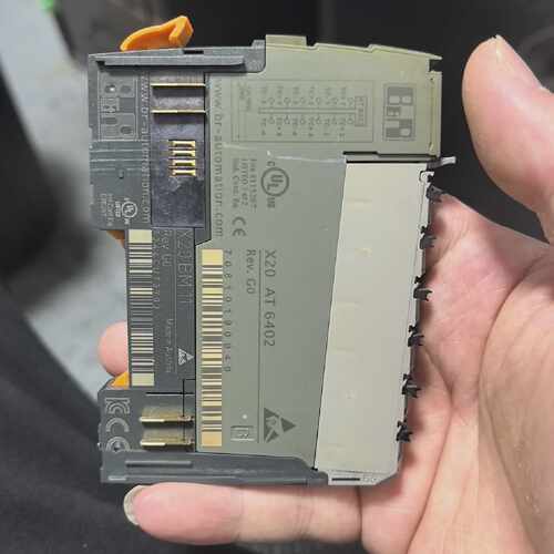 溢价-PLC  X20AT6402  成色如图，质量保证 单