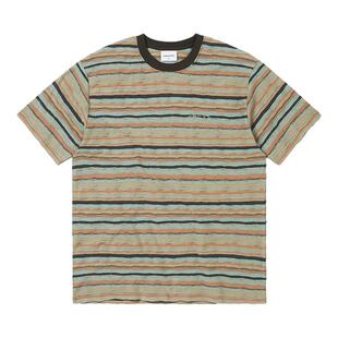 thisisneverthat® Wave Jacquard Tee  26春条纹潮牌短袖t恤情侣