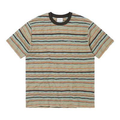 thisisneverthat® Wave Jacquard Tee  26春条纹潮牌短袖t恤情侣