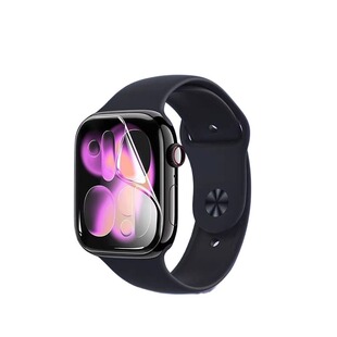 适用苹果iWatchs11保护膜S10苹果applewatch手表膜S9保护膜iwatchs8水凝膜iwatch7贴膜SE软膜6非钢化膜iwatch