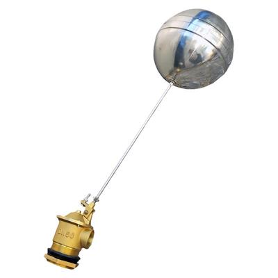 丰塔铜可调式大流量外螺纹浮球阀