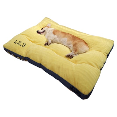 小黄人联名狗狗睡垫狗窝大型犬冬