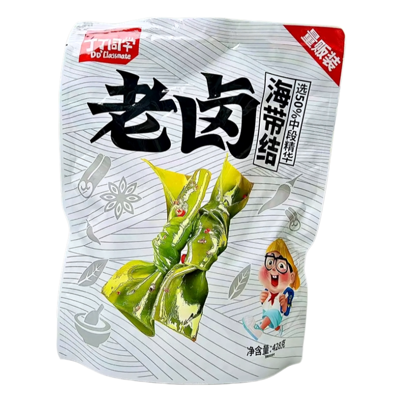 丁丁同学老卤海带结即食解馋海带零食小吃办公室休闲解馋下饭菜
