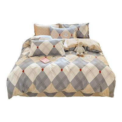 纯棉被套单件南通简约斜纹全棉