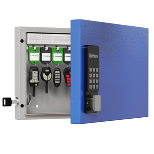 WeHere智能动态密码壁挂钥匙管理箱汽车物业房产中介钥匙收纳管理