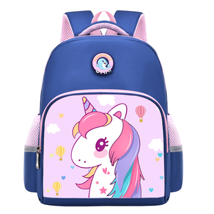 新款幼儿园书包女孩儿童3-6岁5宝宝出行轻便减负大中小班双肩背包