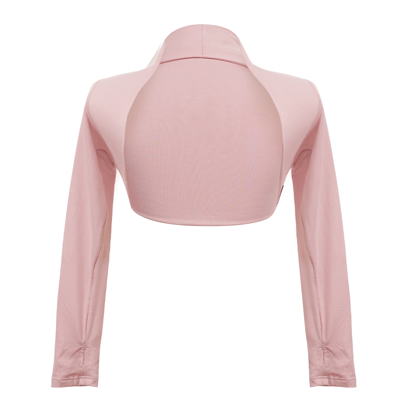 儿童舞蹈服坎肩套装女童夏季练功服披肩芭蕾舞黑色小外套外搭上衣