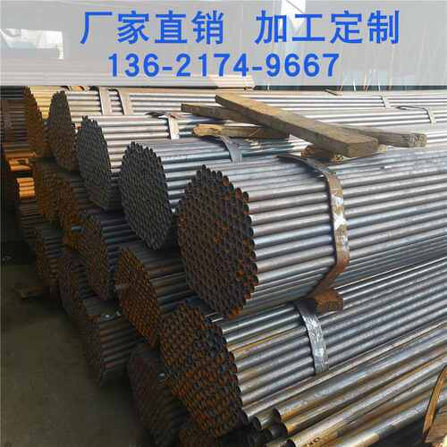 脚手架焊管现货批发 DN40*3直缝焊钢管电力穿线管库存价格优惠