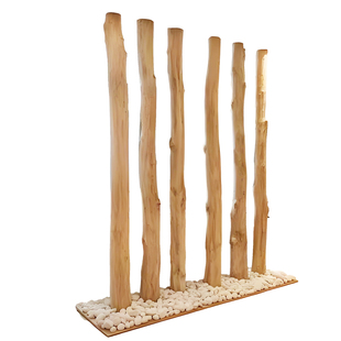 天然大树实木树干原木圆柱装饰树枝树干木头民宿造型造景隔断摆件