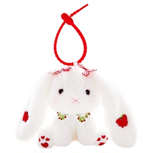 TheGreenParty洛丽塔兔子毛绒玩偶挂件女朋友礼物包包钥匙扣挂饰