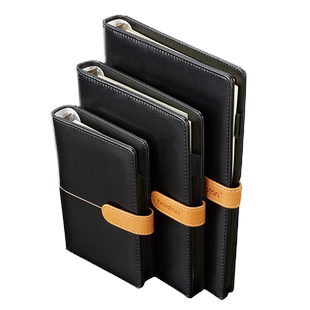 喜通【买1送1送替芯】磁扣皮面商务活页笔记本b5手帐本活页笔记本子办公加厚记事本活页a6活页可拆卸活页本a5