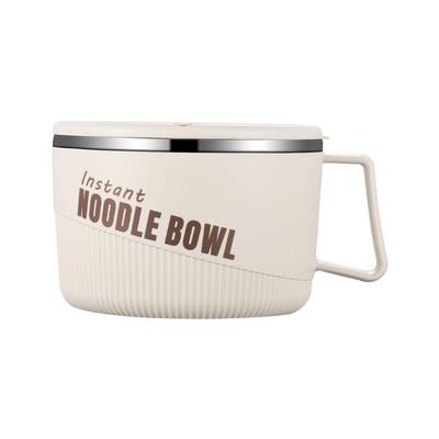 学生宿舍用大容量带盖专用泡面碗