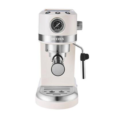 Petrus/柏翠 PE3366S 意式浓缩家用咖啡机小型全半自动蒸汽打奶泡