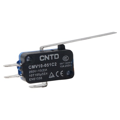 CNTD昌得小型微动开关长柄限位器CMV105D开关按键16051C2 V15 C2