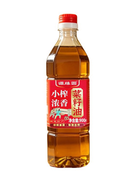 源缘圆非转基因物理压榨菜籽油