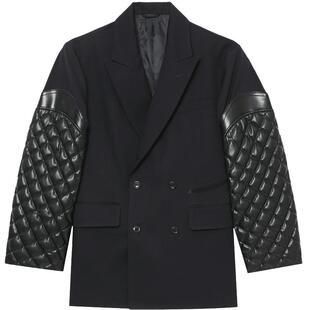 IT TOGA ARCHIVES女装西装夹克新品摩登设计感材质拼接外套D215XL