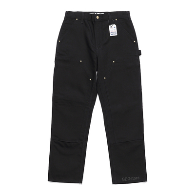 卡哈特美式休闲双膝重磅工装裤