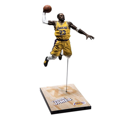 珍藏版詹姆斯NBA球赛手办模型