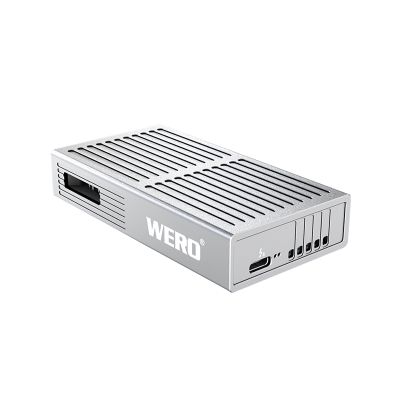 WERO雷电5全兼容硬盘盒80Gbps