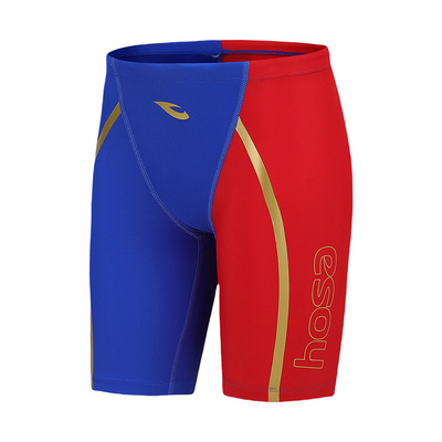 hosa浩沙泳装男款竞速运动泳裤五分专业比赛抗阻游泳裤子男士成人