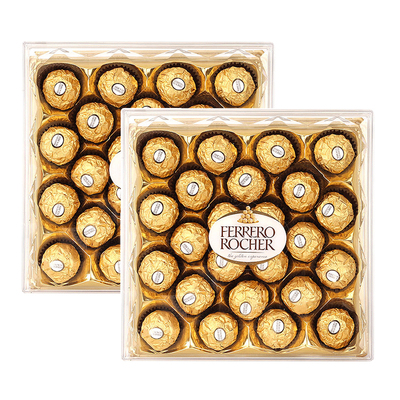 费列罗榛果巧克力24粒礼盒*2盒