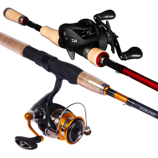 进口禧玛诺路亚竿全套纺车轮新手水滴轮微物远投竿喜马诺鱼竿套装
