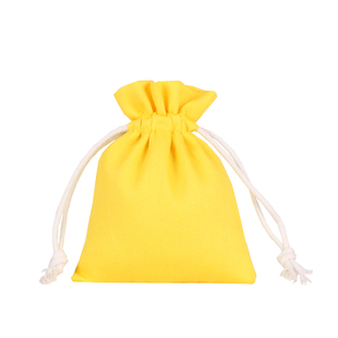 纯棉布袋来图可定制药粉收纳袋全棉帆布袋红色收纳袋黄色束口袋