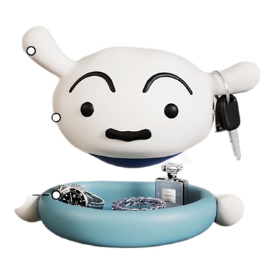 蜡笔小新系列礼物壁挂式玄关摆件