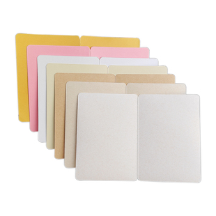 空白贺卡对折a6手工卡纸圆角diy生日节日祝福卡手写绘画创意卡片