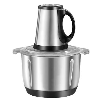 正品苏珀3升5升绞肉机家用电动不锈钢绞肉菜和面打蛋机蒜蓉辣椒机