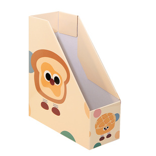 卡通桌面书立架防倒收纳书架挡板放书支架初中书籍收纳置物架