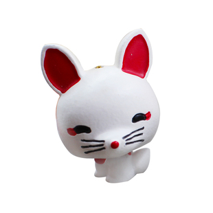 日本京都伏见稻荷大社御守好运狐狸刺绣香囊心想事成幸运吊坠挂件