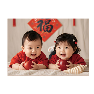 年画娃娃送子图宝宝画报墙贴纸备孕孕期画金童玉女助孕备孕海报hb