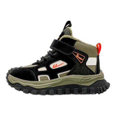 回力男童2025冬季加绒保暖运动鞋