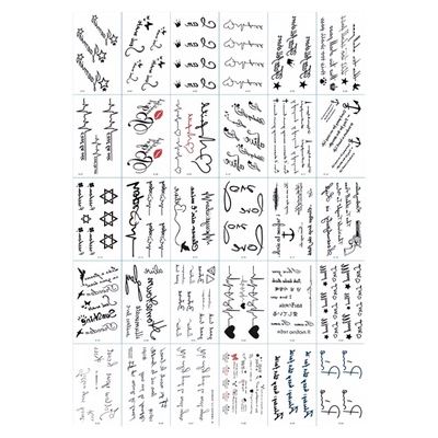 蝴蝶性感纹身贴防水女持久