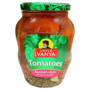 瓦尼亚老爹俄罗斯进口腌番茄680g开胃即食