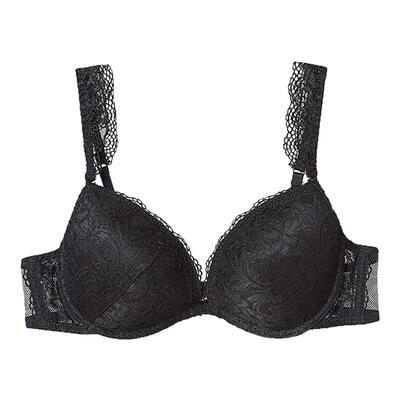 EVES夏娃的诱惑平胸小胸聚拢文胸内衣女外扩收副乳上托加厚海棉垫