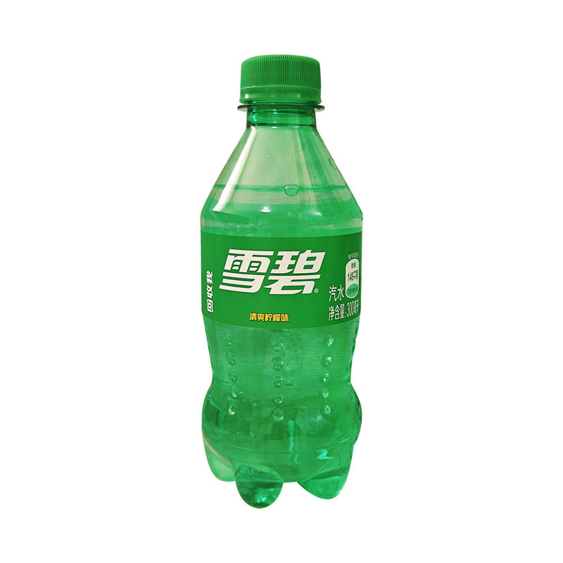 雪碧清爽柠檬味汽水300ml碳酸饮