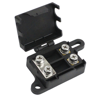 203汽车叉栓式保险丝盒座螺栓型大功率熔断器改装房车C船舶取电器