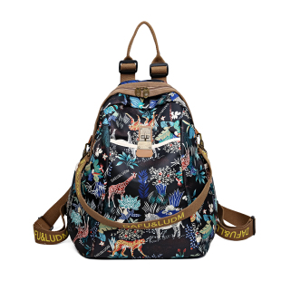 大容量洋气外出旅游双肩包女2025新款时尚旅行轻便高颜值女士背包