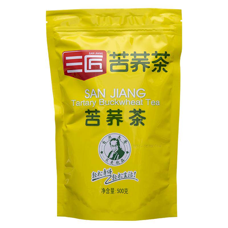三匠苦荞茶500g袋装大凉山荞麦茶