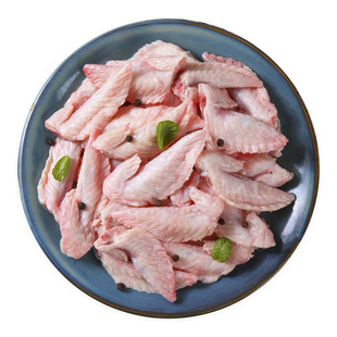 清真鸡大号中号翅尖新鲜冷冻批发生鲜鸡翅商用半成品烧烤卤货食材