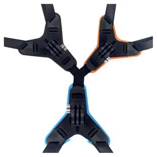 通用gopro10insta360相机头盔支架下巴支架 摩托头盔大疆DJI/hero9/5运动相机配件