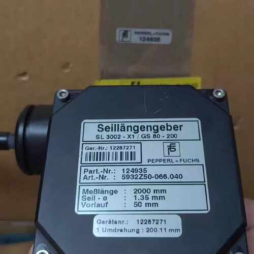 议价倍加福PF恒力开度仪 SL3002-X1/GS80-200 124935