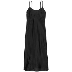 5折起|维密性感欧根纱中长吊带连衣裙睡裙睡衣女性感新款