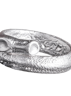 亚当夏娃纯银点金小众肋骨对戒