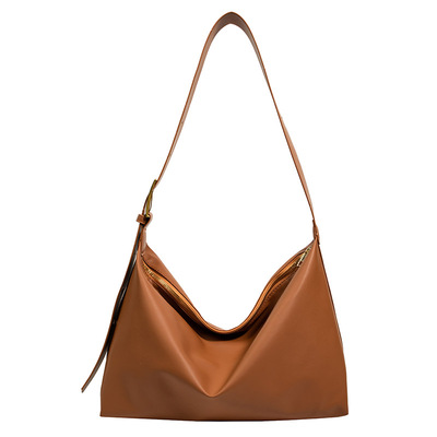 韩版百搭包包软塌简约风单肩包大包2022新款包包女大容量斜挎包